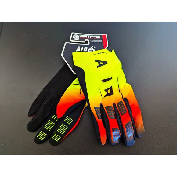 MTB AIR Gloves Off-Road Racing Anti-Slip Gloves Touch Screen Breathable Cycling - Picture 3 of 8